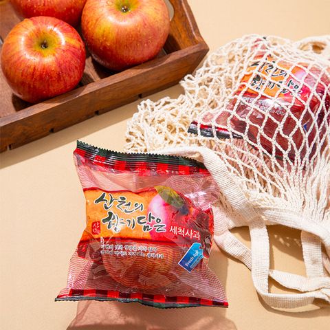 [더조은] 경북 부사 꿀사과 세척사과 가정용 3kg 15-18과