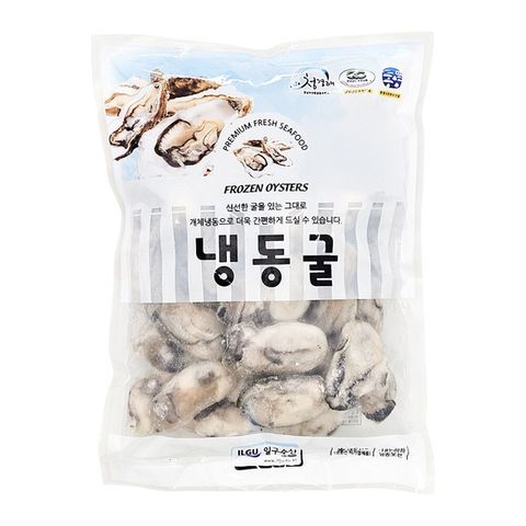 [해동찬가] 국내산 통영 냉동 굴 1kg