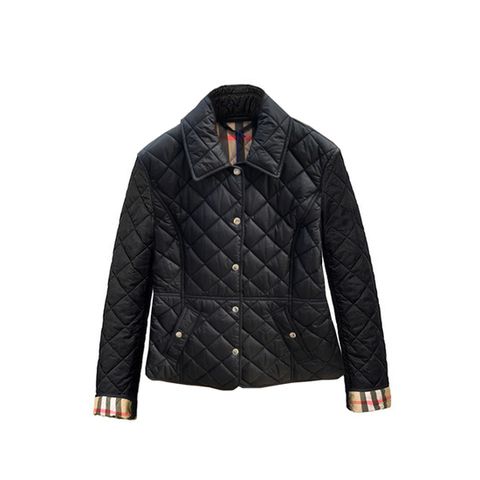 버버리 다이아몬드 퀼팅 자켓