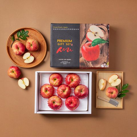 [더조은] 정성가득 빨간사과 프리미엄 선물세트 3kg / 7-8과