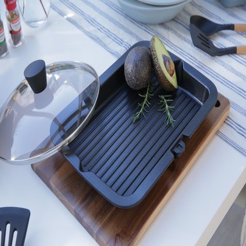 엘가 IH 사각그릴팬