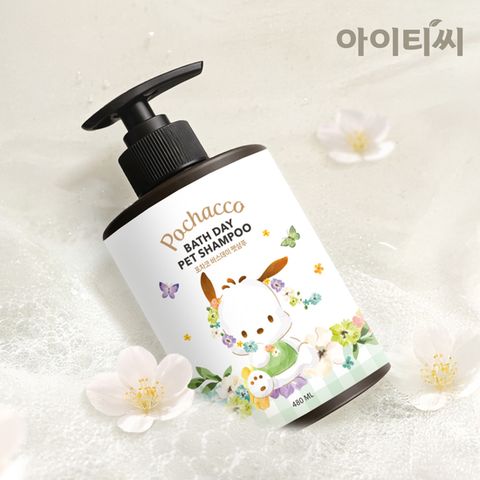 산리오캐릭터즈 포차코 바스데이 펫샴푸(480ml)X1개