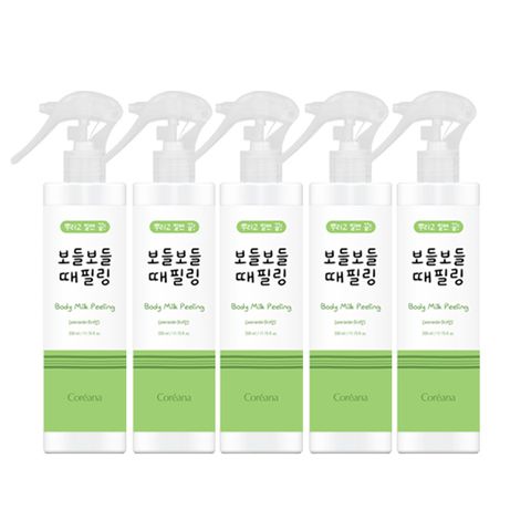코리아나 바디밀크 때필링 330ml X 5개