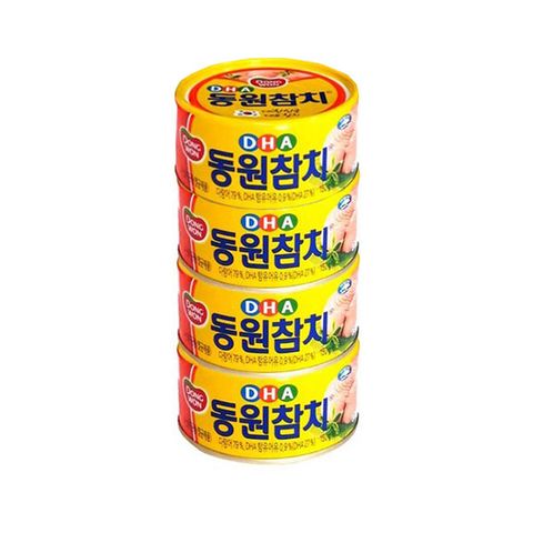 [새벽배송][우리가락]동원참치 DHA 90g x 4캔