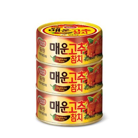 [새벽배송][우리가락]동원 매운고추참치 90g x 4캔