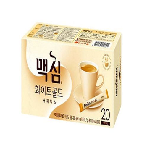 [새벽배송][우리가락]맥심 화이트골드 커피믹스 20T