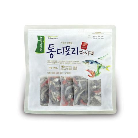 [새벽배송][우리가락]풀무원 통디포리다시팩 18g x 10