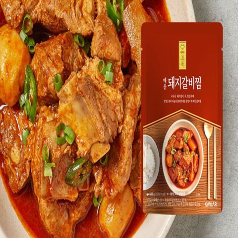 [을지로보석]매운돼지갈비찜 600gx5팩