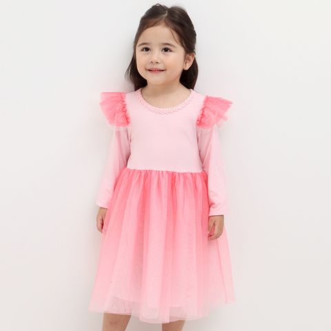 여아 트윙클 프릴 9부 원피스 PK