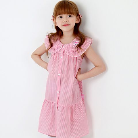 캐치! 티니핑 여아용 하츄핑 빅카라 우븐 원피스PK
