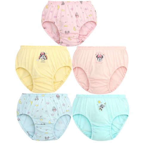 미키마우스 여아 보우 오가닉 삼각팬티5매