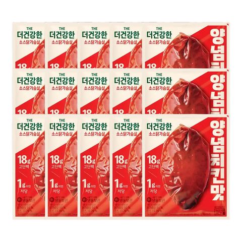 (온라인) [CJ]더건강한 닭가슴살 양념치킨 100g x15개