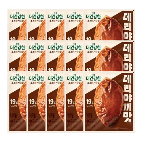 (온라인) [CJ]더건강한 닭가슴살 데리야끼 100g x15개