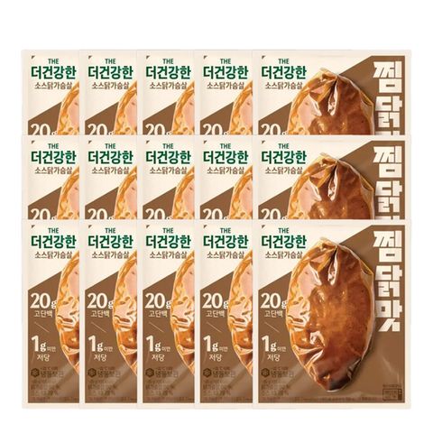 (온라인) [CJ]더건강한 닭가슴살 찜닭 100g x15개