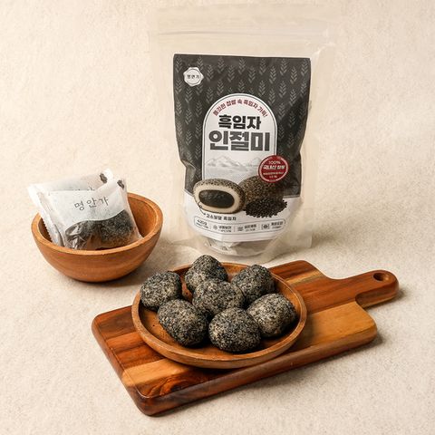 [명안가] 흑임자인절미 420g (70g*6EA)