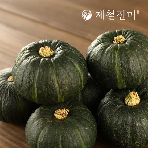 제주 햇 미니밤단호박 특품 로열과 7kg 14-23과 (개당 300~600g)