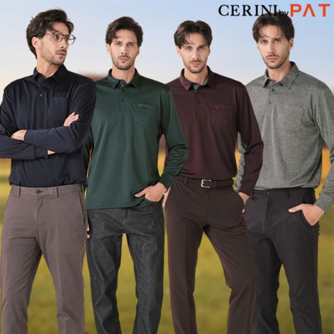 CERINI by PAT 26FW 가을 남성 컴포트 카라티 4종