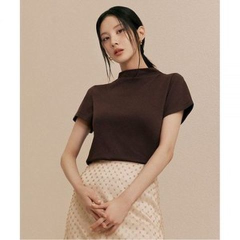 더엣지 5종세트 24FW 하프슬리브 모달 티블라우스