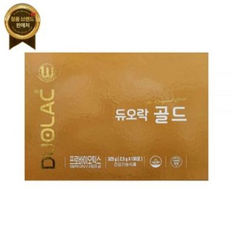 듀오락 골드 프로바이오틱스 유산균 130포 65일분 [원산지:국산(경기도 김포시)], 1개