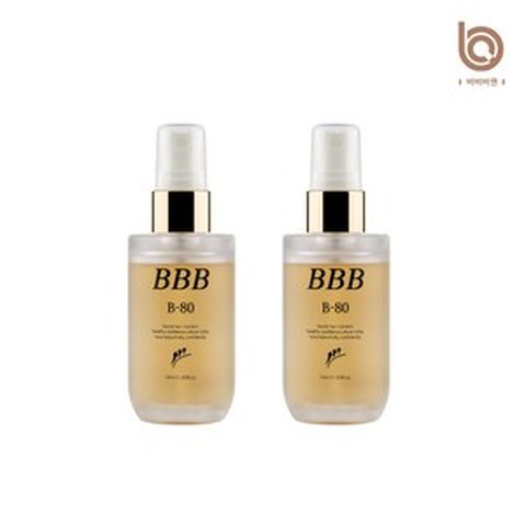 (비비비80) Y존 체모새치 개선제 흰색음모를 염색없이 블랙턴, 2개