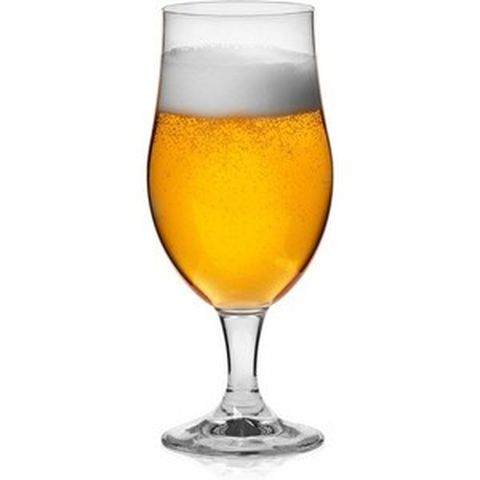 리브비 크래프트 브루 핵 벨기에 맥주잔 16.5온스 4개 세트, Ale