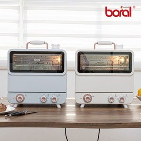 보랄 20리터 스팀 에어프라이어 오븐 BR-S1250AF, 아이보리