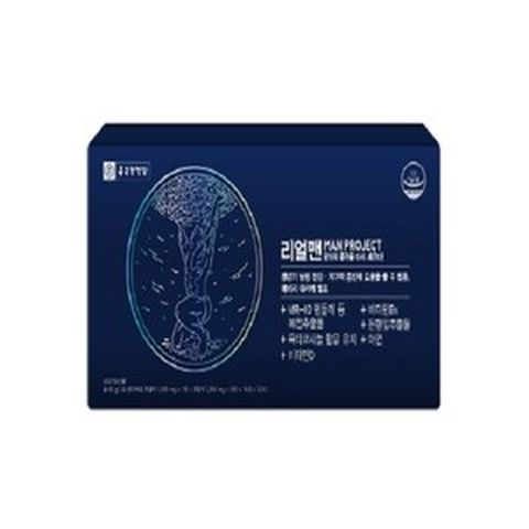 종근당건강 리얼맨, 1박스, 30회분