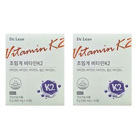 닥터린 초임계 비타민K2 30정 2박스