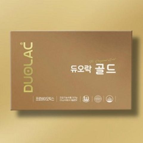 듀오락 골드 유산균 프로바이오틱스 2.5gx130포 65일분 당일배송