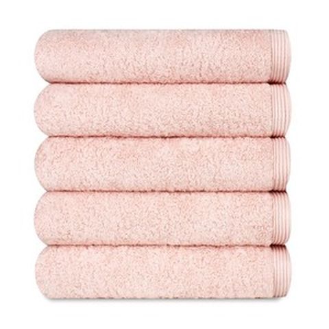 송월타월 몬테스 40수 220g 호텔수건, 라이트핑크, 5개