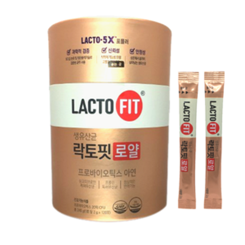 종근당건강 생유산균 락토핏 로얄 120포, 1개, 2g