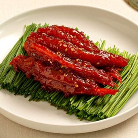두남식품 더덕 무침 2kg 4kg 8kg 16kg 고추장 양념 장아찌 절임 대용량 업소용 구이 강원도 동백찬, 1개