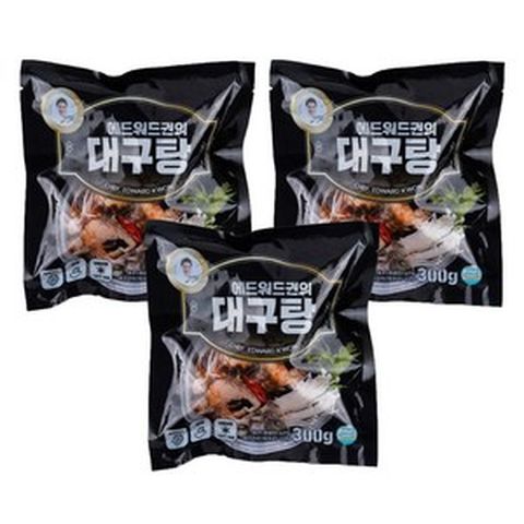애드워드권 대구탕 국내산 대구 곤이 알 고니 에드워드권 속시원 대구탕 아이디어공간, 3개, 300g