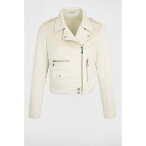 모르간 모르간 스웨이드 크롭 자켓 재킷 6438591 BEIGE