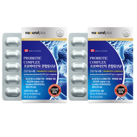 식약처인증 혈당유산균 프로바이오틱스 메타바이오틱스 hac01 락토바실러스 플란타럼 장관리 비피더스균 당케어 복합물 비피도 박테리움 마이크로바이옴 100억유산균, 60정, 2개