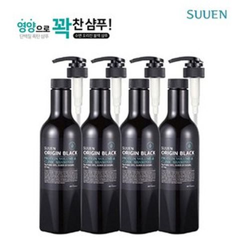 수앤 오리진 블랙 단백질 볼륨샴푸 홈쇼핑세트(유통기한 임박), 단품, 1개