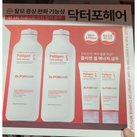 닥터포헤어 셀에너지 샴푸 750ml x 2개 + 100ml x 2개 탈모증상완화, 1개