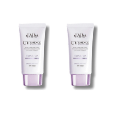 달바 워터풀 톤업 선크림 [퍼플], 2개, 50ml