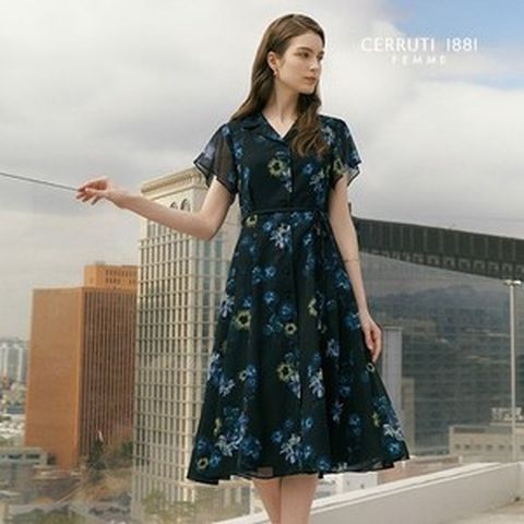 세루티 [CERRUTI1881] 세루티 24SUMMER 플로럴 원피스