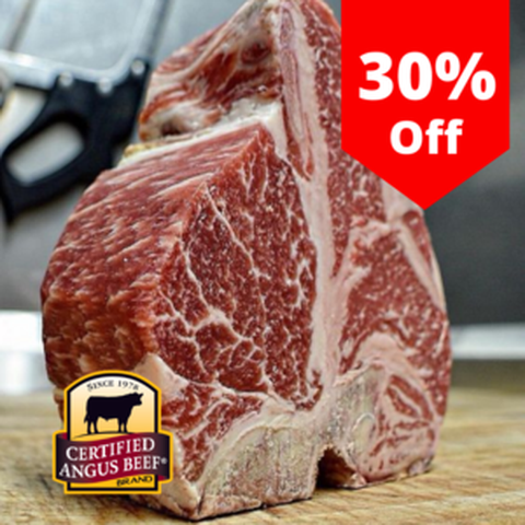 냉장 CAB 블랙앵거스 티본스테이크 포터하우스 스테이크 Tbone Porterhouse Steak, 1개, 1000g