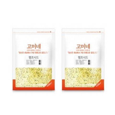 햄프시드 캐나다 대마씨 대마종자 오메가, 햄프시드500g, 2개