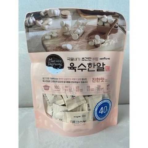 해통령 육수한알 진한맛, 160g, 2개