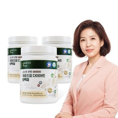 다이어트 프로틴 산양유단백질 김소형원방 체중조절 다이어터 유지어터 분리대두단백질 체중조절용 조제식품, 1개, 900g