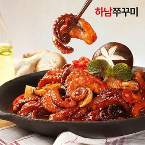 신세계라이브쇼핑 하남쭈꾸미 350g X 4팩, 보통매운맛2팩+매운맛2팩, 4개