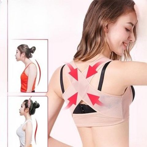 굽은등 교정기 자세교정 거북목 밴드 척추 등 어깨 볼륨업 브라