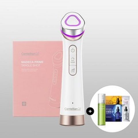 동국제약 센텔리안24 마데카 프라임 탱글 샷 뷰티디바이스 1개 병풀미스트 100ml 샤쉐 4종 키트 2in1 탄력광+탄력케어, 탱글샷+병풀미스트+샤쉐[C130]