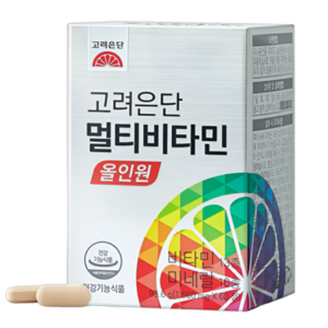 고려은단 멀티비타민 올인원, 60정, 1개