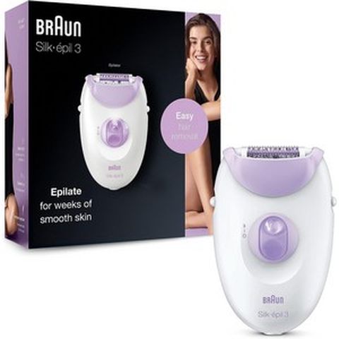 Braun 브라운 Silk epil 제모기 화이트퍼플