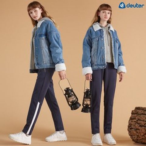 [도이터] 여성 유틸리티 웜 팬츠 다크네이비