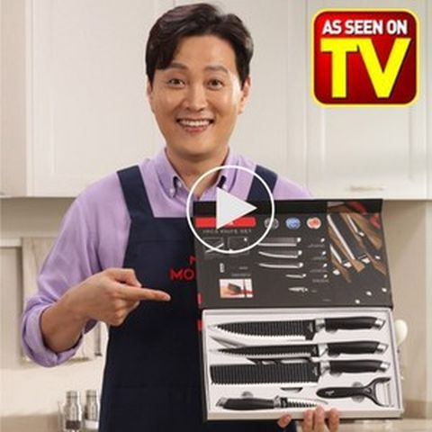 [TV홈쇼핑라이브방송] 몬타 도마랑 칼이랑 스텐 스테인레스 양면 도마 칼 식도 과도 감자칼 중식도 칼세트 7종